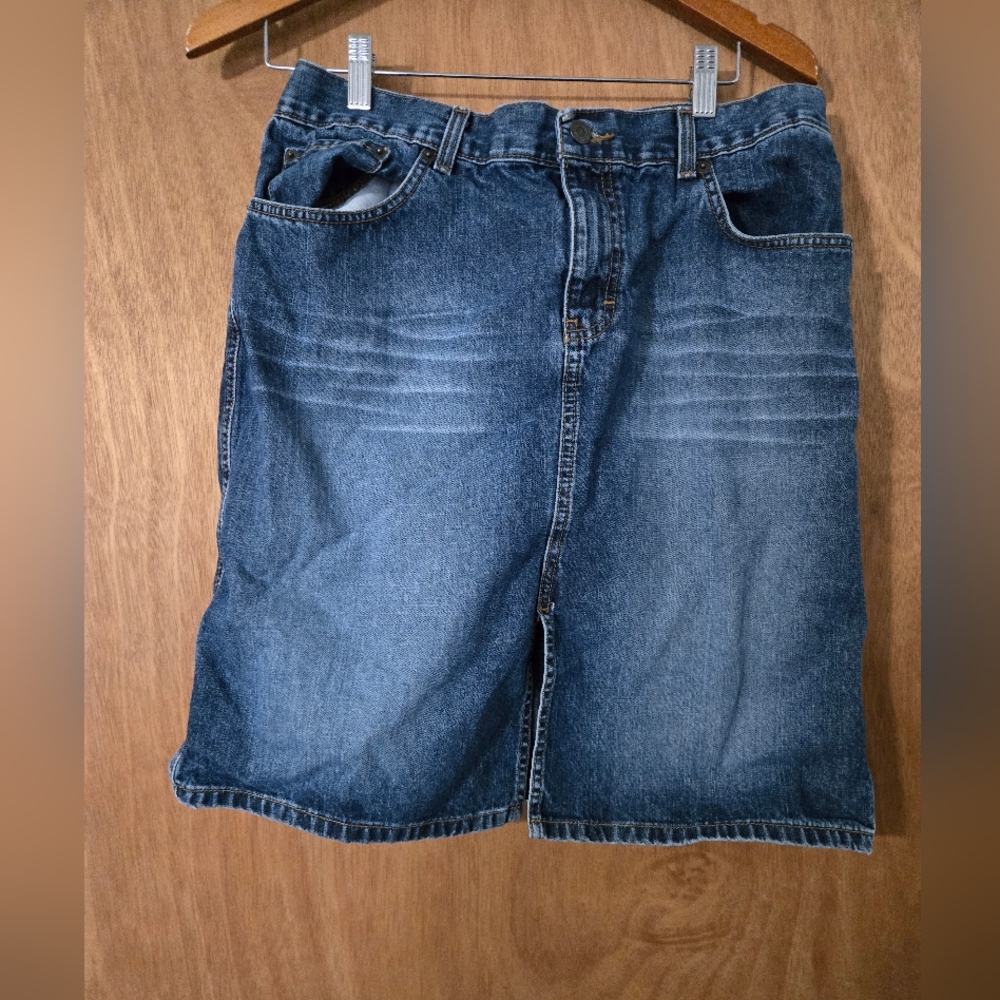 American Eagle Outfitters Blue Denim Mini Skirt